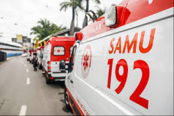 Samu foi acionado para atender as vítimas