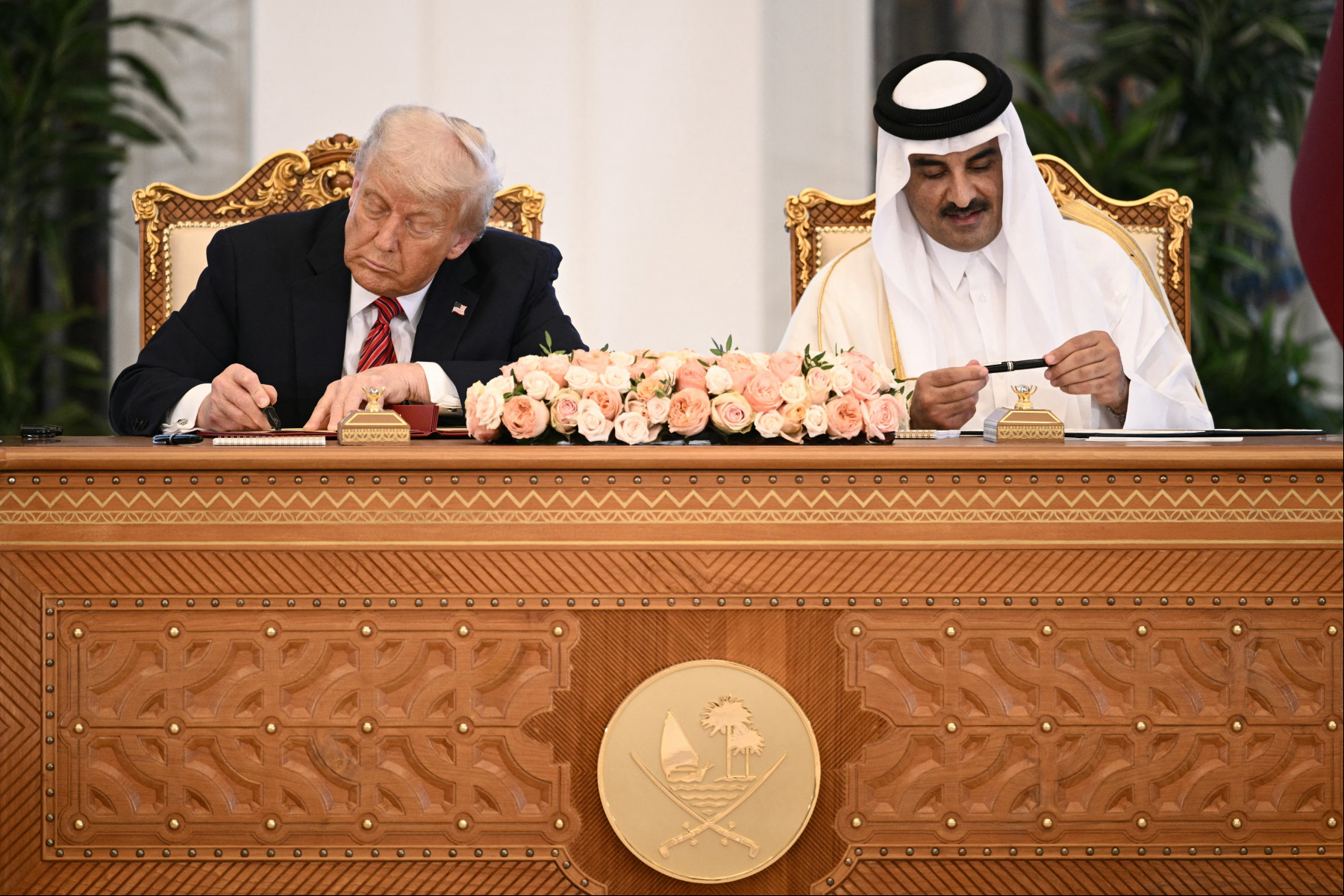 
Acordo foi assinado durante a visita do presidente dos Estados Unidos a Doha 