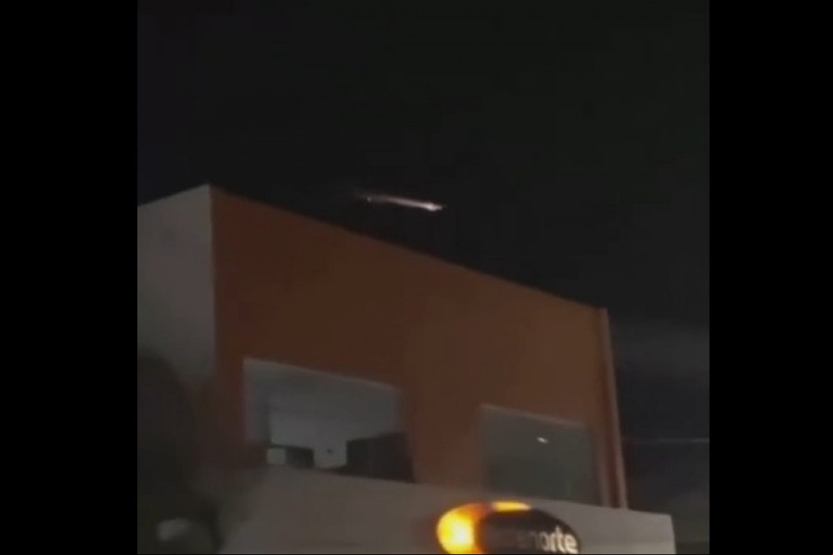 Imagens da ''Bola de Fogo'' tomaram conta das redes sociais