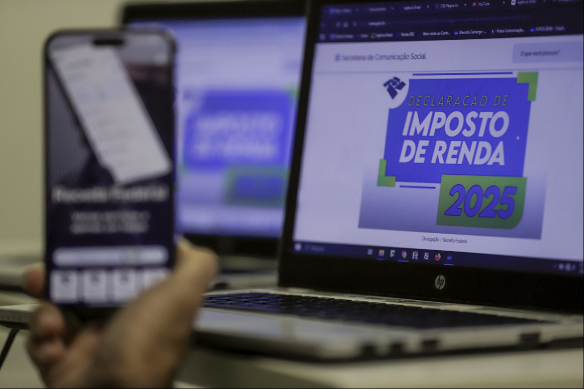 Declaração do imposto de renda 2025/Joédson Alves/Agência Brasil