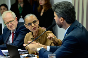 Comissão de Serviços de Infraestrutura (CI) recebe a ministra de Estado do Meio Ambiente e Mudança do Clima, Marina Silva