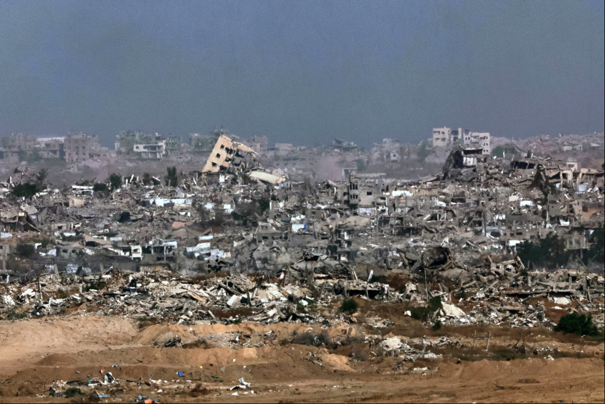 Bombardeio na Faixa de Gaza  