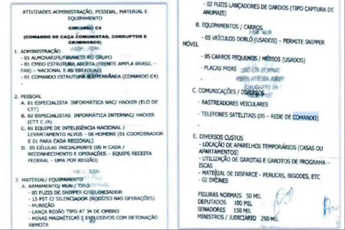 Quadrilha alvo da 'Operação Sisamnes' tinha 'tabela de preços'. (Foto: Reprodução) Quadrilha alvo da 'Operação Sisamnes' tinha 'tabela de preços'./Foto: Reprodução