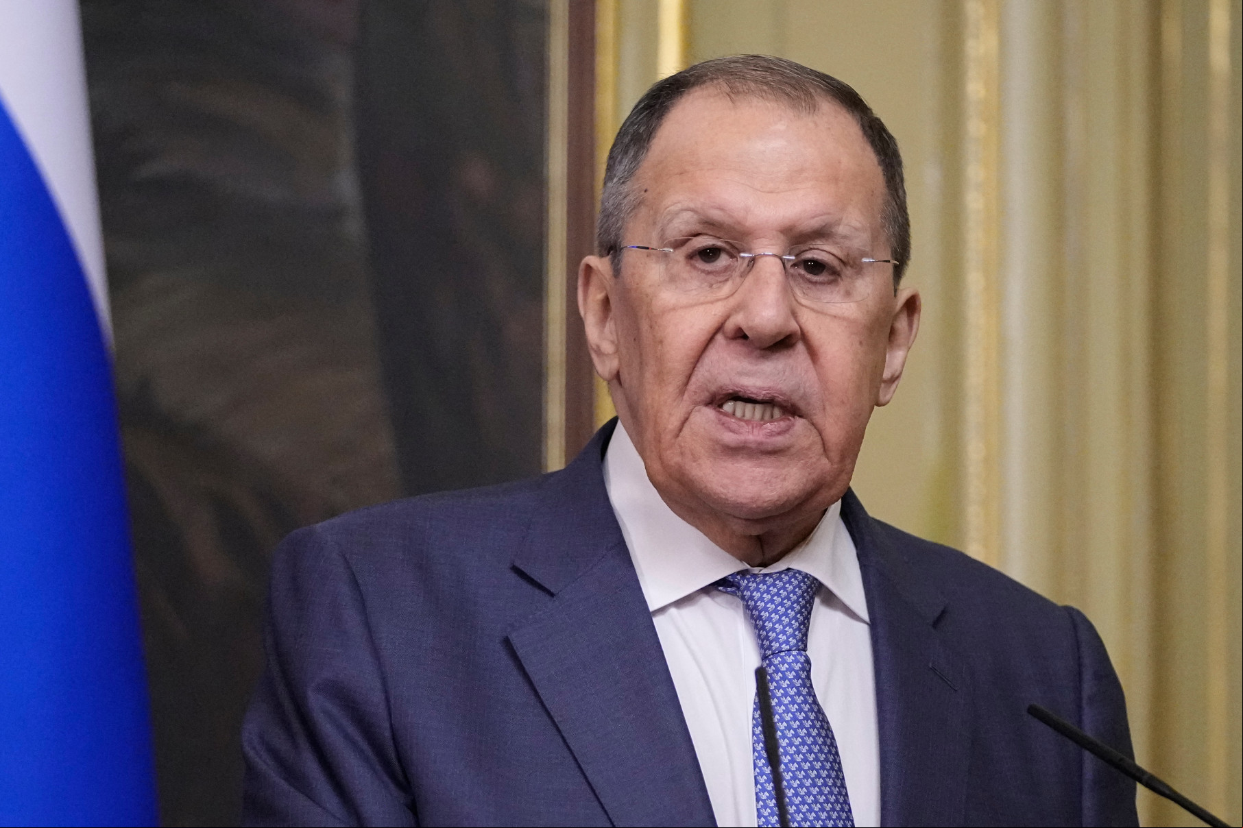 
Ministro das Relações Exteriores da Rússia, Sergei Lavrov
