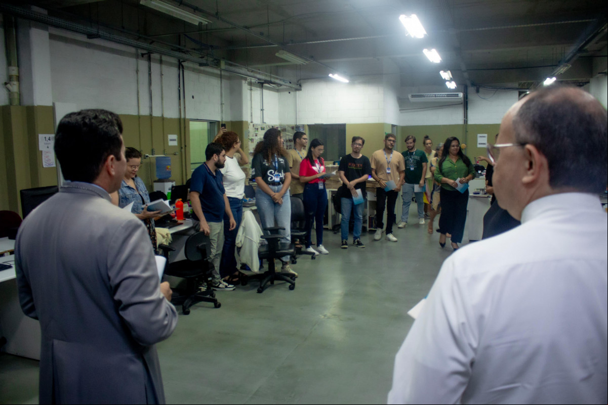 Visita celebra o 58º Dia Mundial das Comunicações Sociais