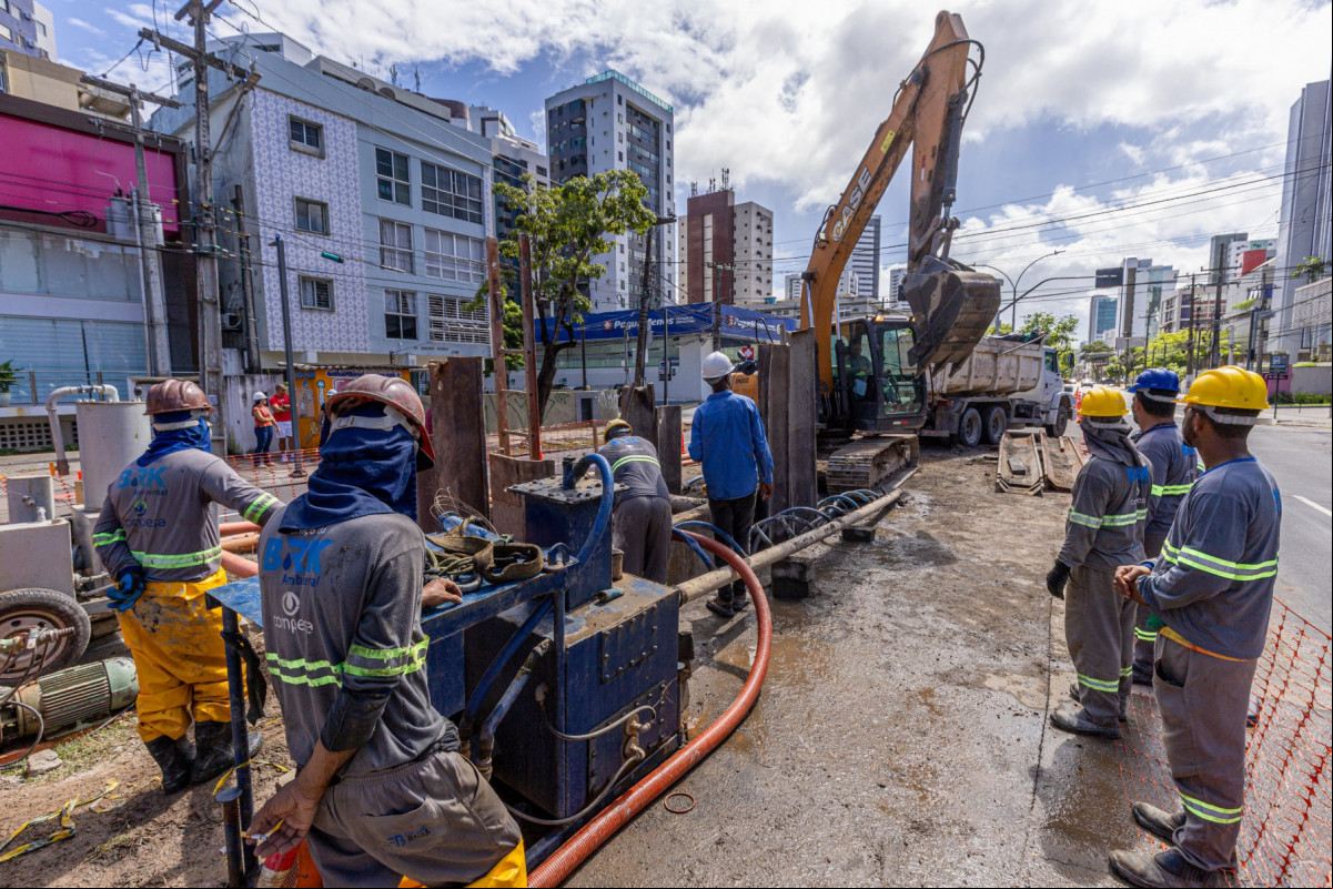 Obra deverá seguir até 15 de junho.